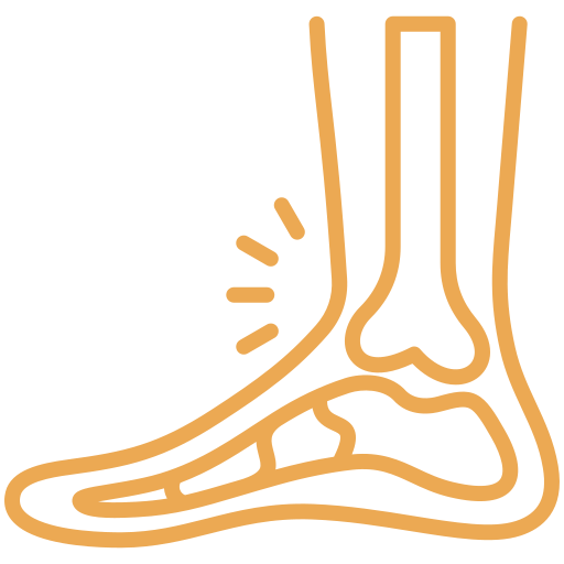 People with foot pain