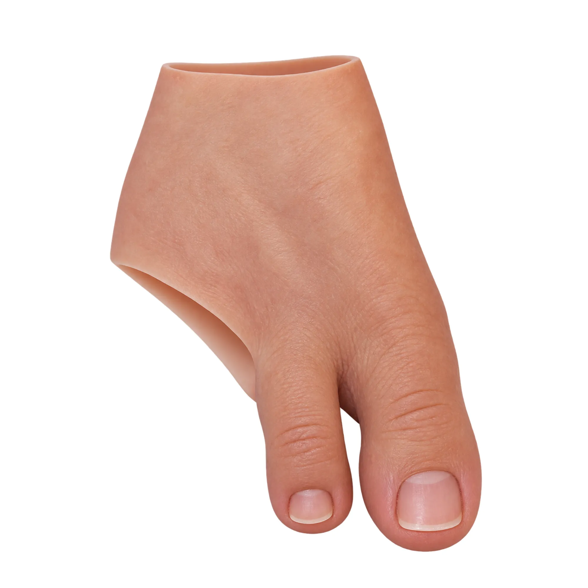 two toes with band
